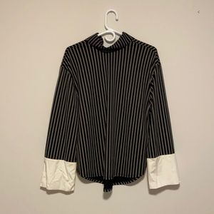 ZARA Trafaluc business casual blouse